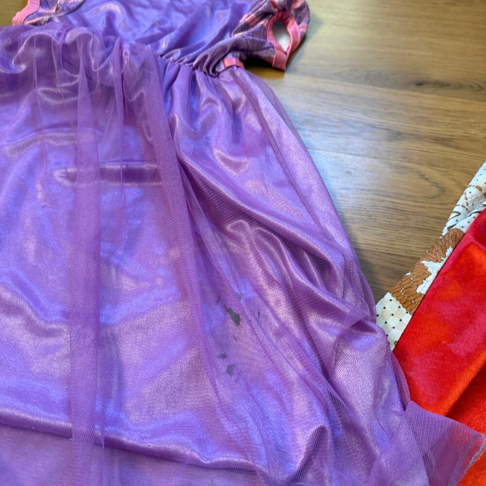 Lot of 4 Toddler Girl Disney Princess Frozen Moana Rapunzel Ariel Nightgowns 3T - Picture 5 of 12